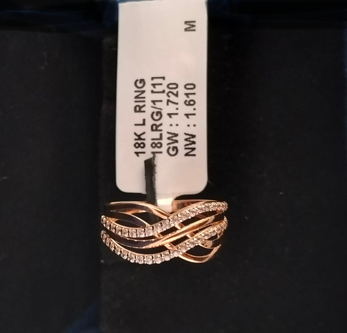 Rose Gold Ladies Ring